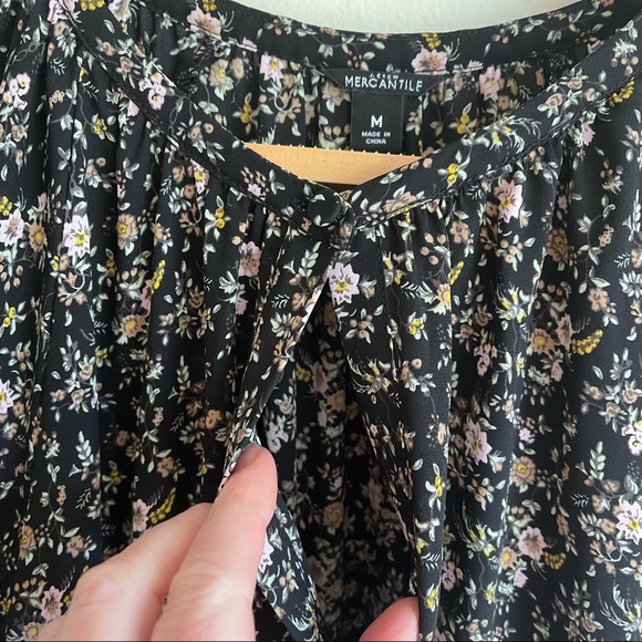 J. Crew Mercantile Daisy Print Midi Dress Sz M - Picture 6 of 8